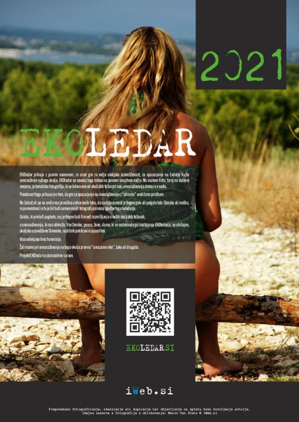EKOledar - okoljevarstveni erotični slovenski koledar